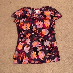 KOI SCRUB TOP